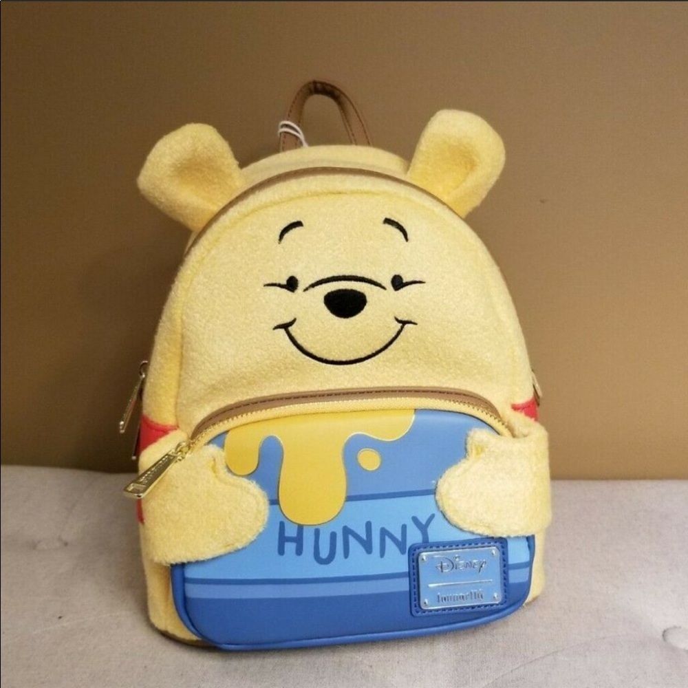 LoungeFly Winnie the Pooh Backpack & Piglet Wallet